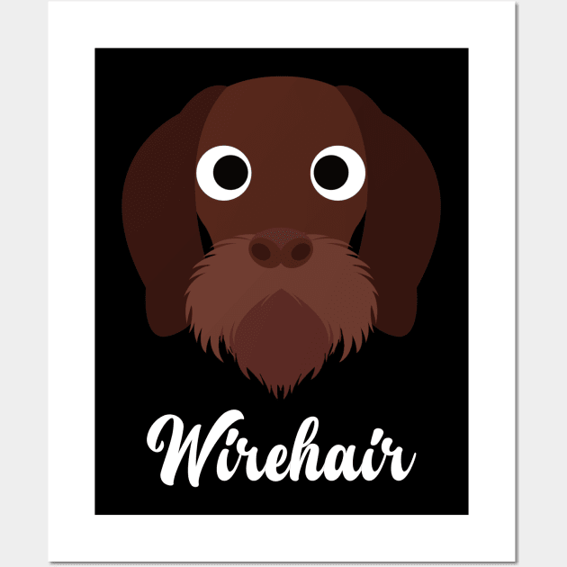 Wirehair - German Wirehaired Pointer Wall Art by DoggyStyles